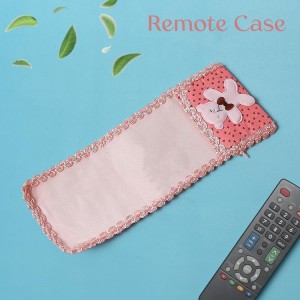 Cartoon Cloth Lace Remote Control Cover Remote Case (1 Pc / 21Ã—8 CM / Medium)