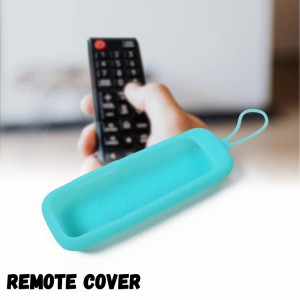 Silicone Remote Case with Lanyard Protective Sleeve Remote Cover (1 Pc)