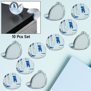 Corner / Edge Guards Clear Corner Protectors (Big 4 Cm / 10 Pcs Set)