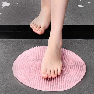 Round Shape Foot Rubbing / Bath Massager (30Ã—30 CM / 1 Pc)